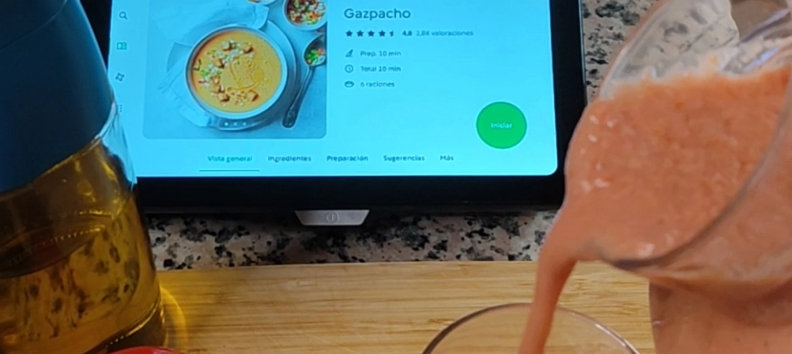 Gazpacho a tu gusto con Thermomix