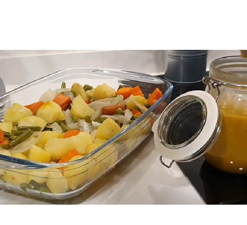 Hervido y Concentrado de verduras