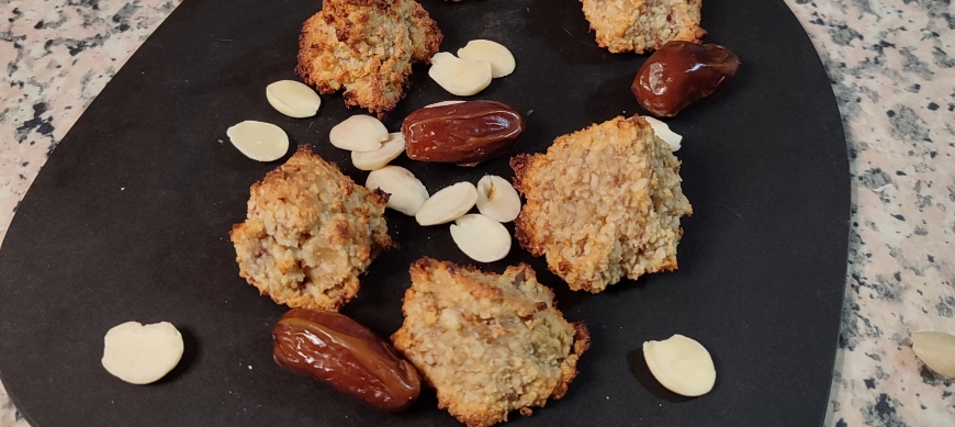 Almendrados con pasta de dátil