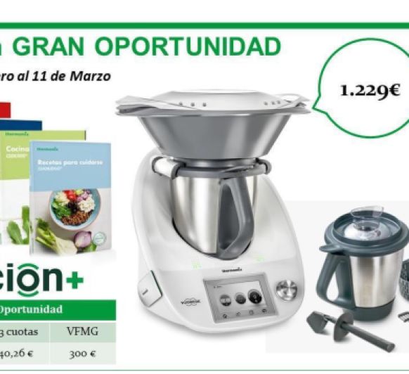 Edición Thermomix® Gran Oportunidad, Vaso doble de regalo más libros