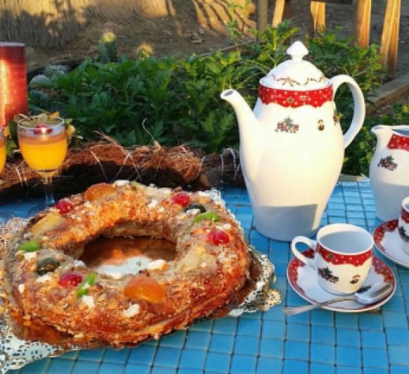 Roscón de Reyes.